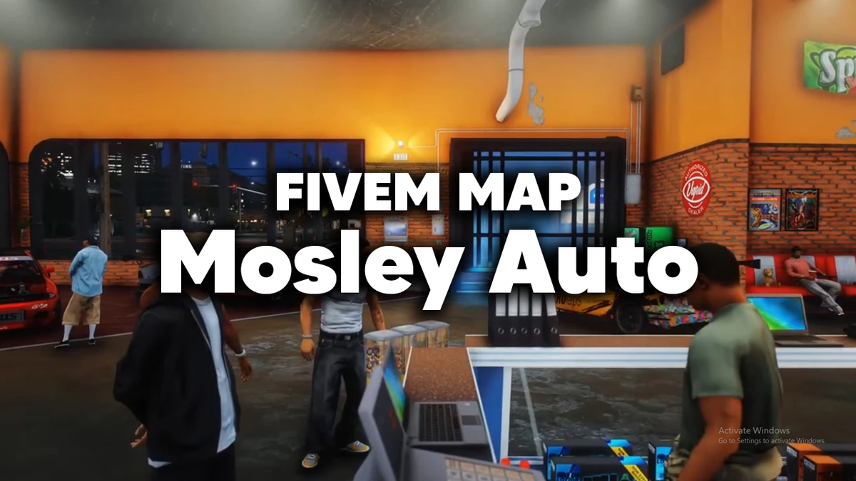 Mosley Auto Regular MLO – Fully Open Source | FiveM Ready